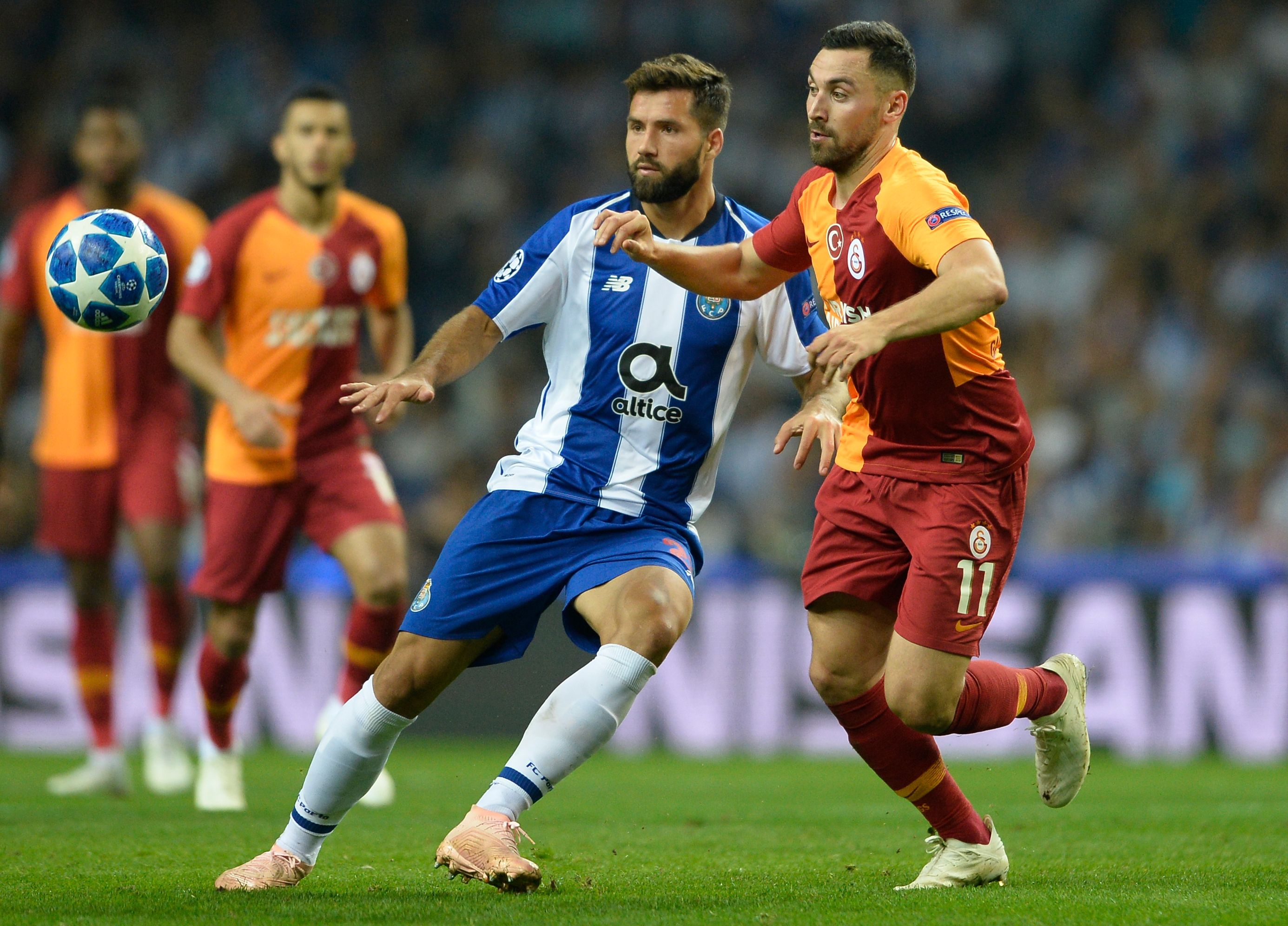 Felipe Sinan Gumus Porto Galatasaray UEFA Champions League 10/03/18