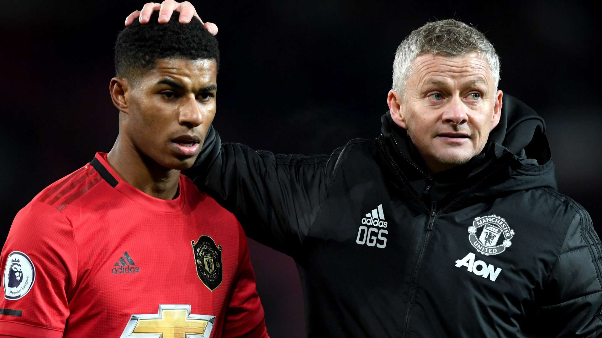 Marcus Rashford Ole Gunnar Solskjaer Manchester United