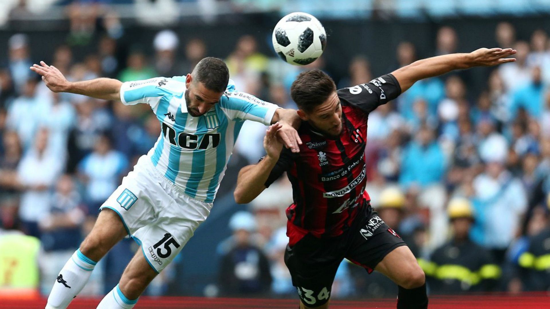 Lisandro Lopez Agustin Sandona Racing Patronato Superliga Argentina 18032018