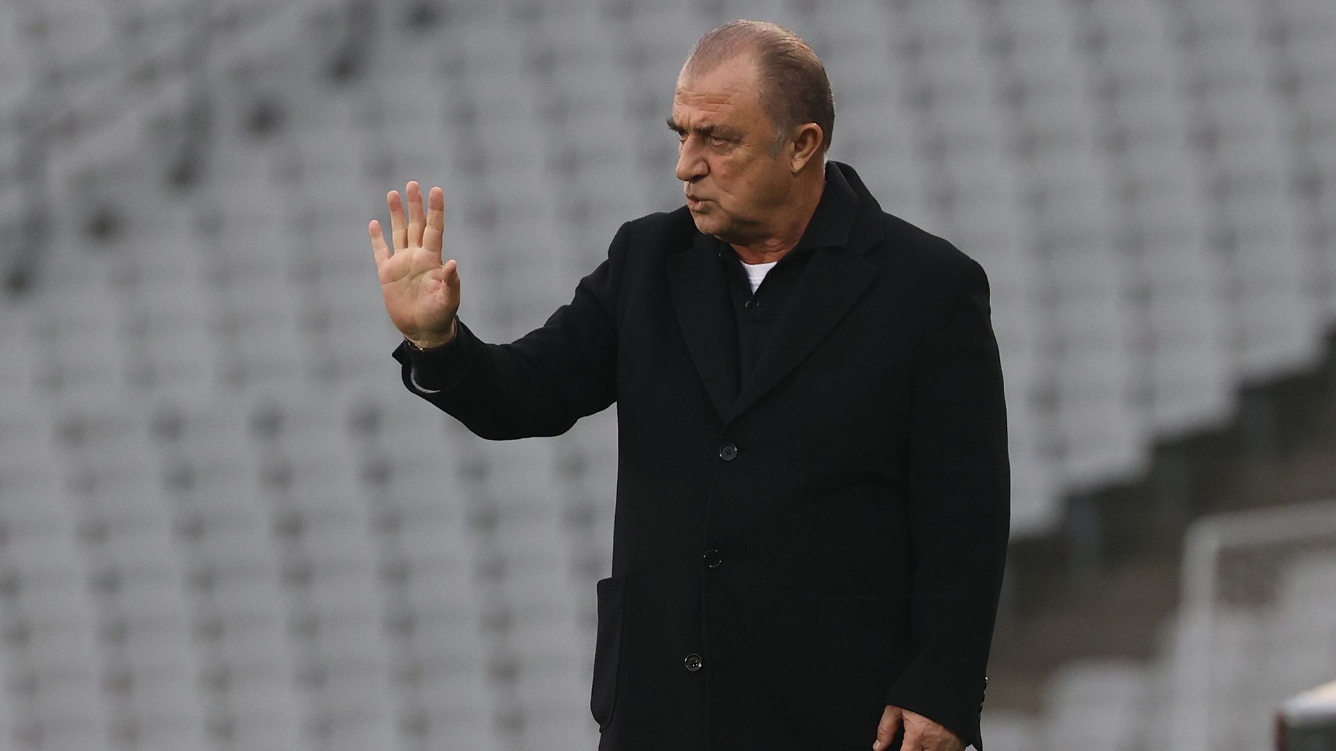 Fatih Terim Galatasaray against Karagümrük 07.11.2021