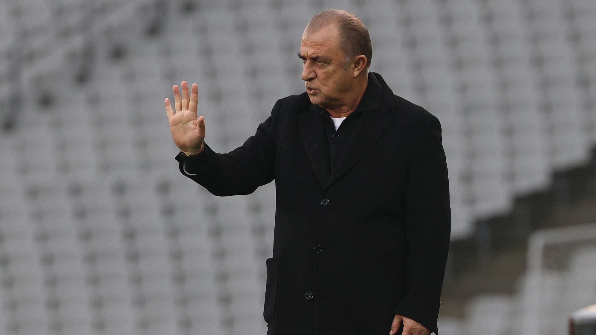 Fatih Terim Galatasaray against Karagümrük 07.11.2021