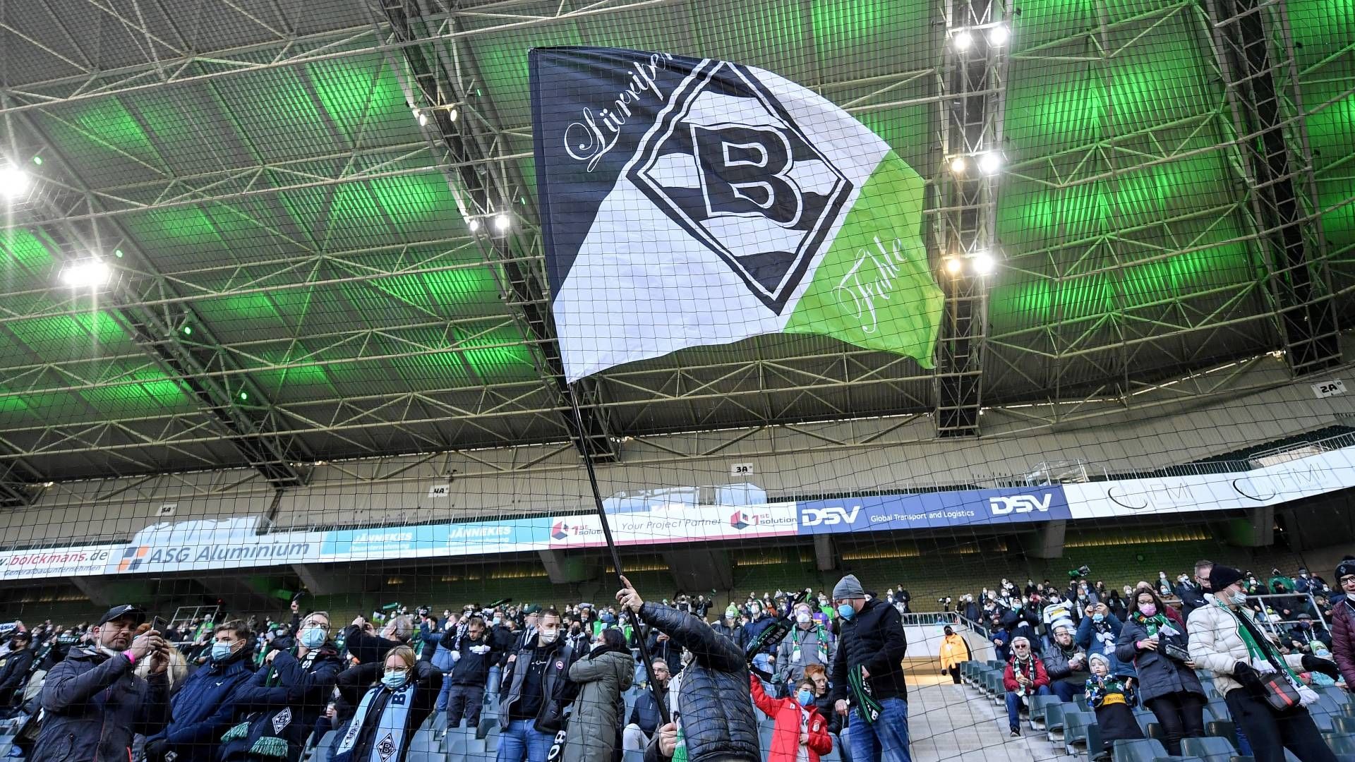 Borussia Mönchengladbach Fans Fahne