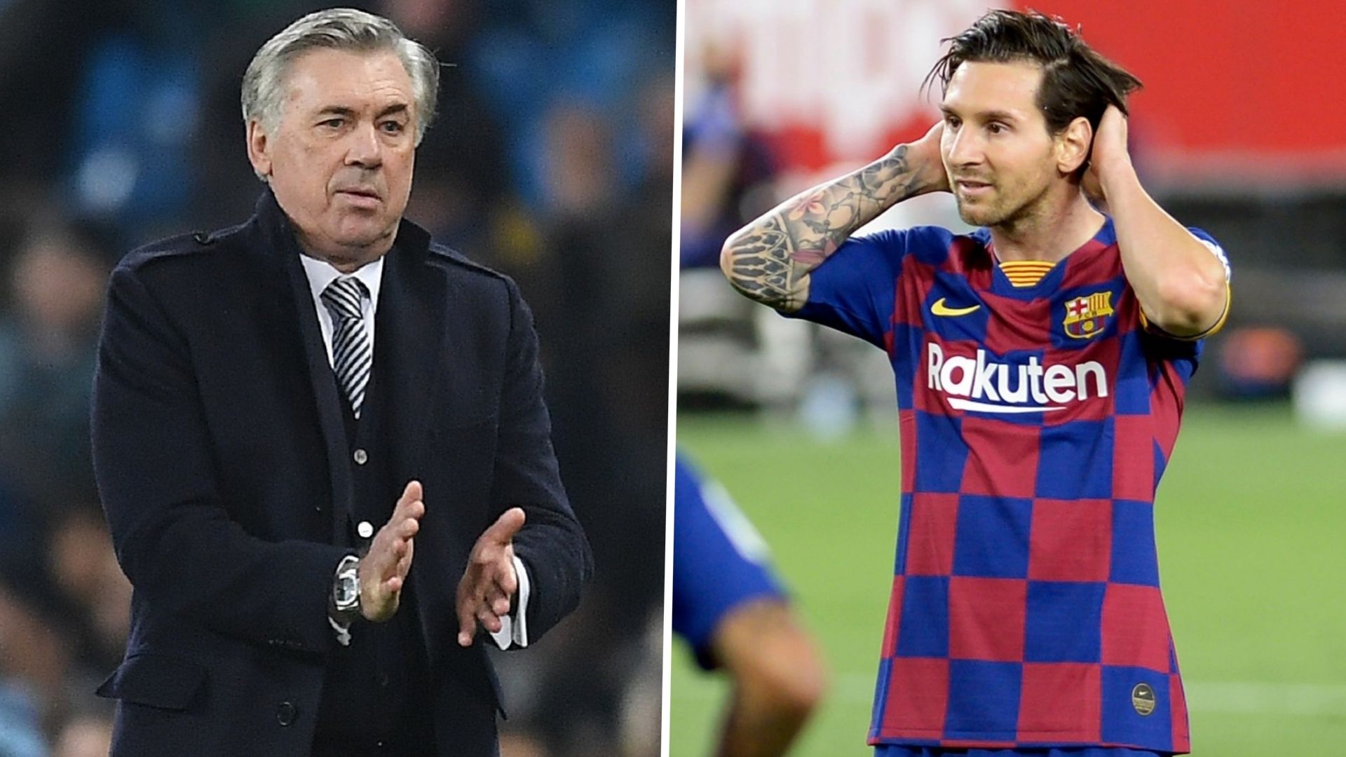 Carlo Ancelotti & Lionel Messi