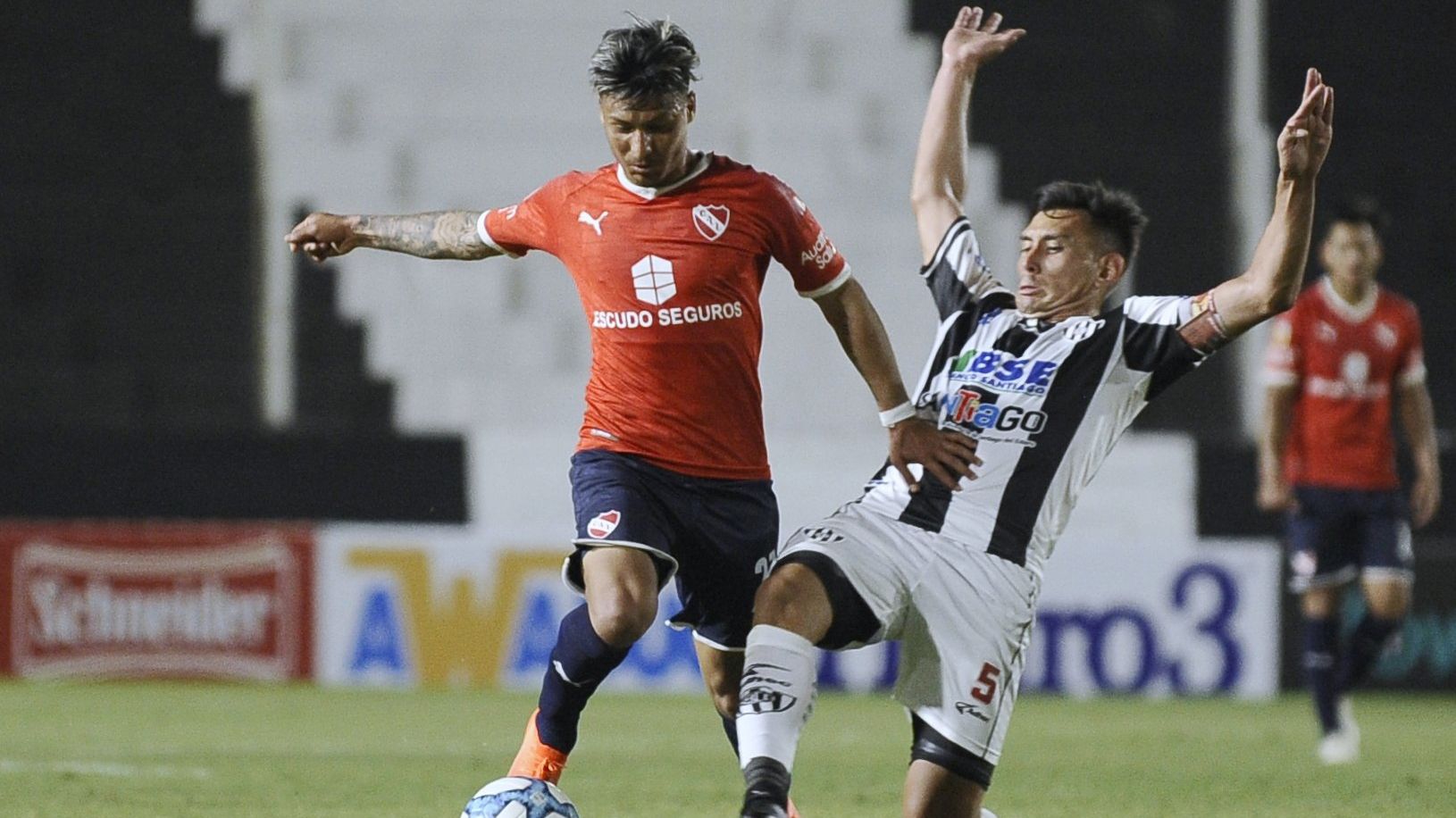 Sergio Barreto Cristian Vega Central Cordoba Independiente Copa Liga Profesional 01112020