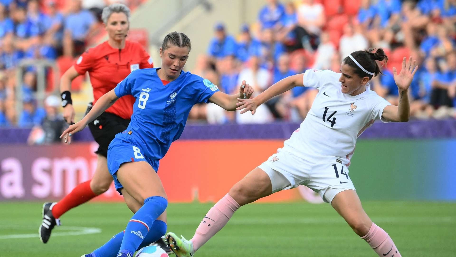 Islandia vs. Francia Eurocopa femenina
