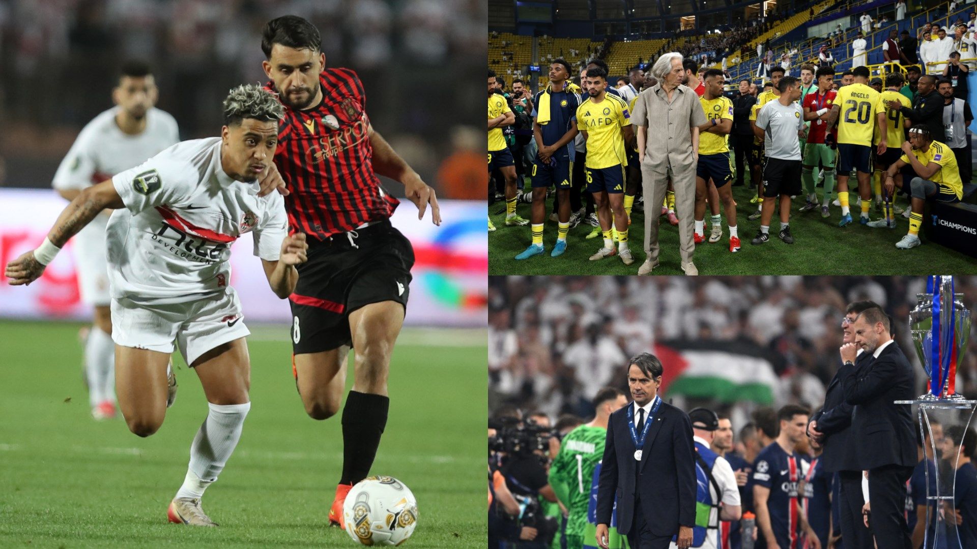 Zamalek USM Alger Nassr Inter