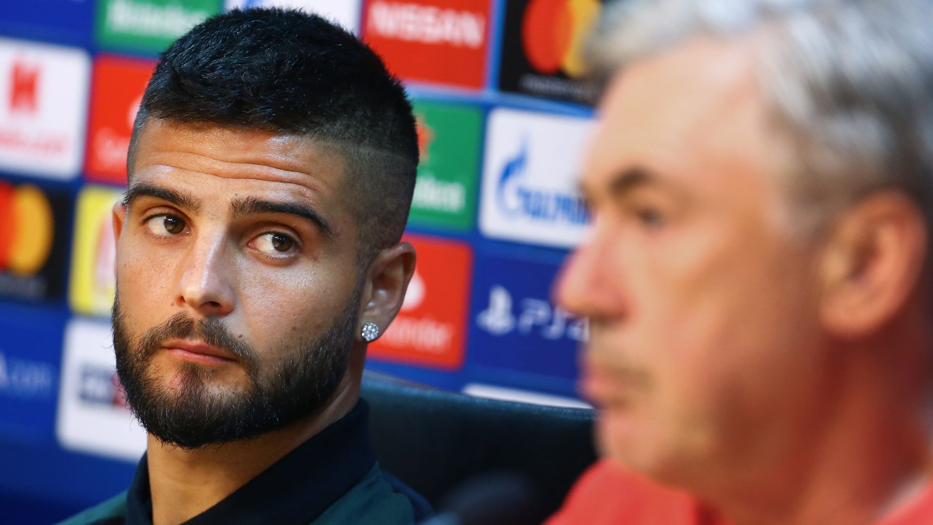 Lorenzo Insigne Napoli Liverpool press conference