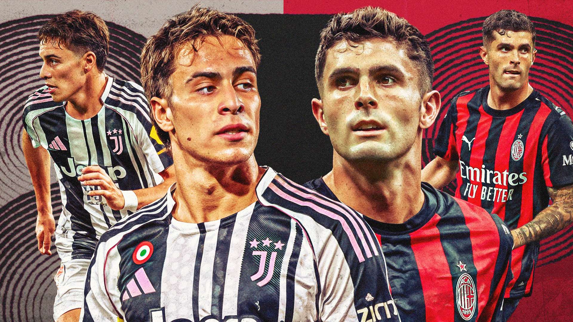 GFX Kenan Yildiz Christian Pulisic