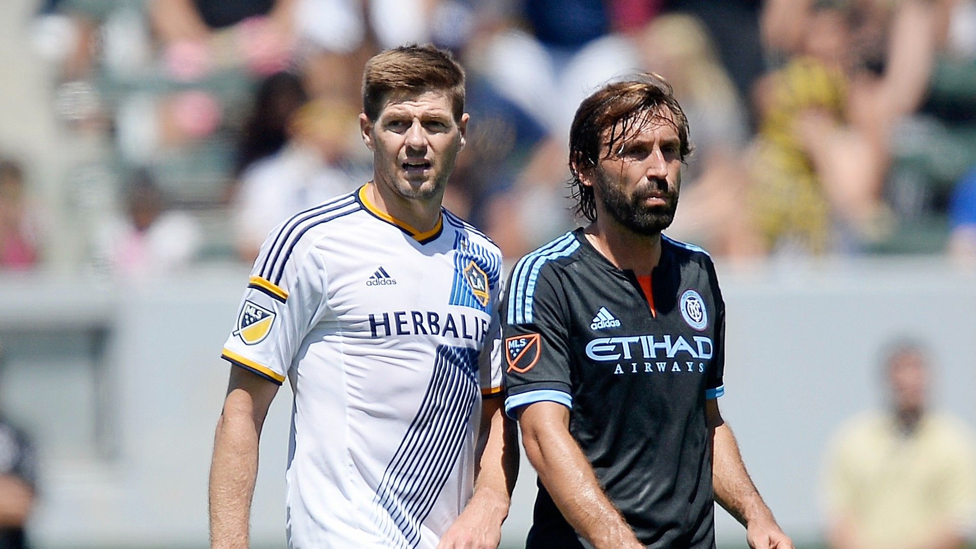 Gerrard Pirlo Galaxy NYCFC MLS
