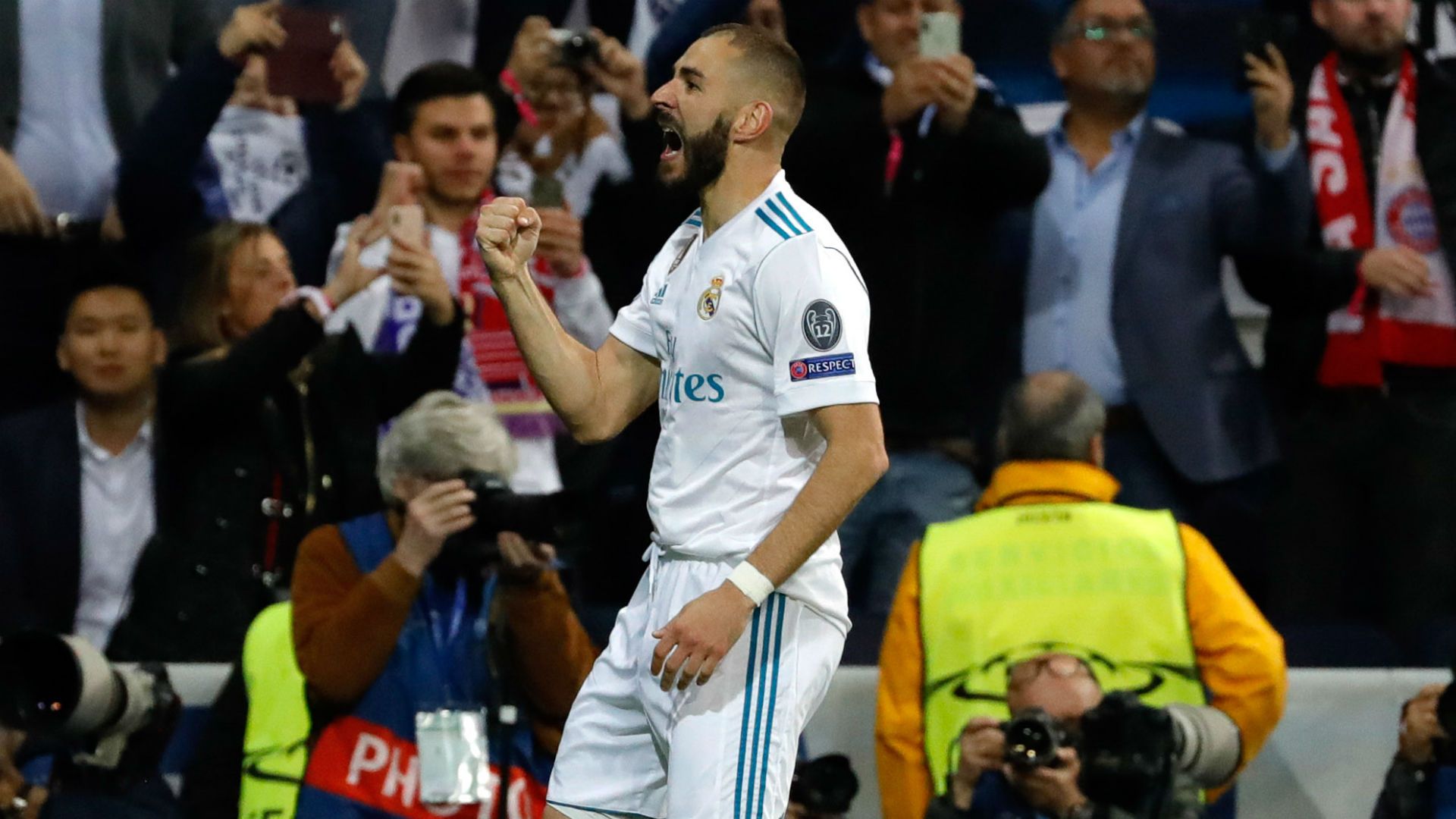 Karim Benzema Real Madrid Bayern Munich UEFA Champions League