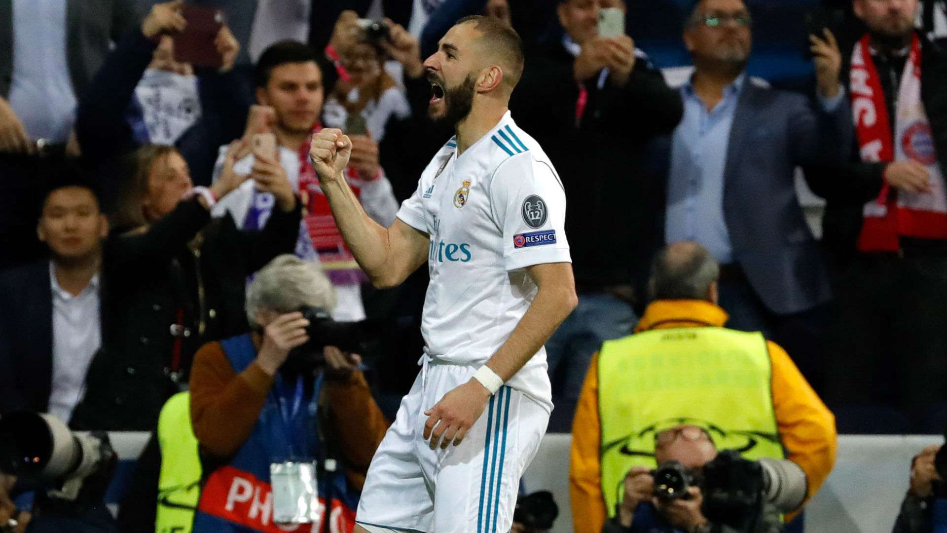 Karim Benzema Real Madrid Bayern Munich UEFA Champions League