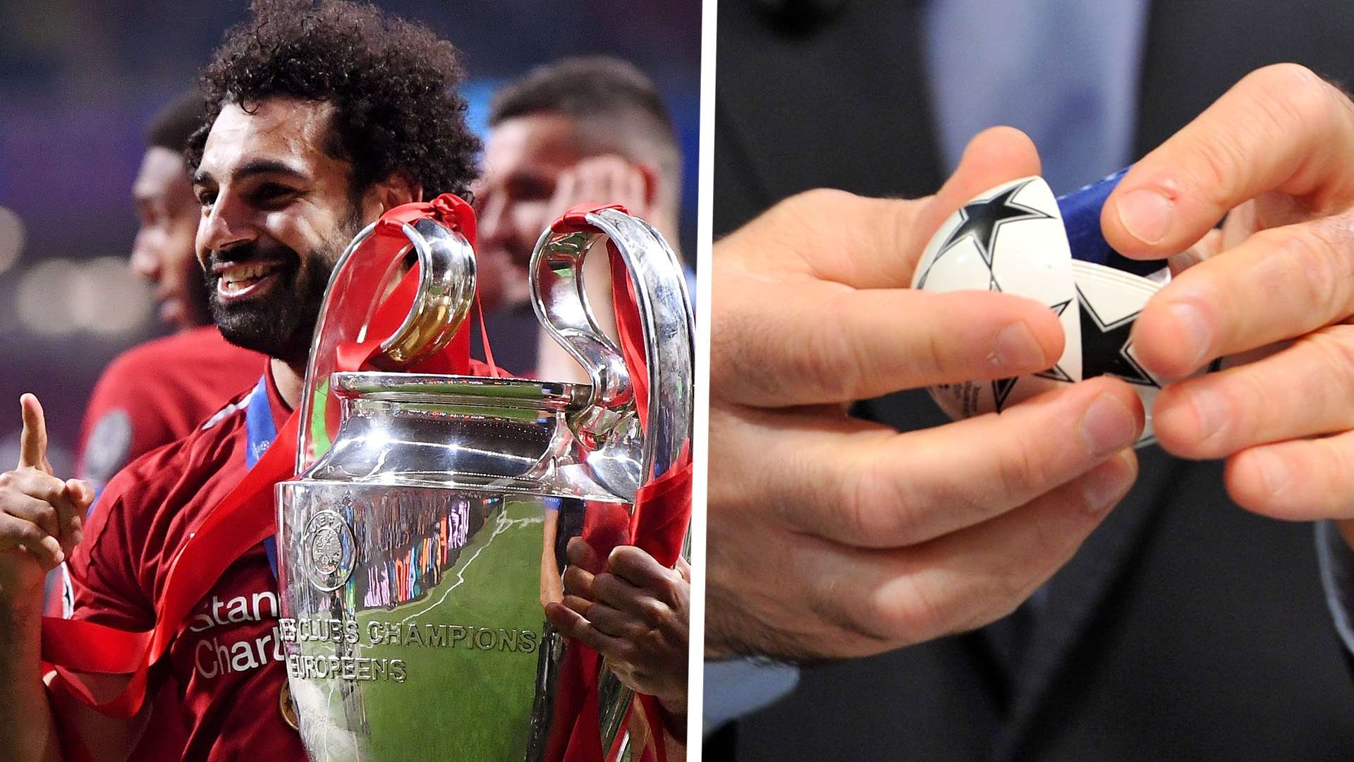 Champions League draw Mohamed Salah