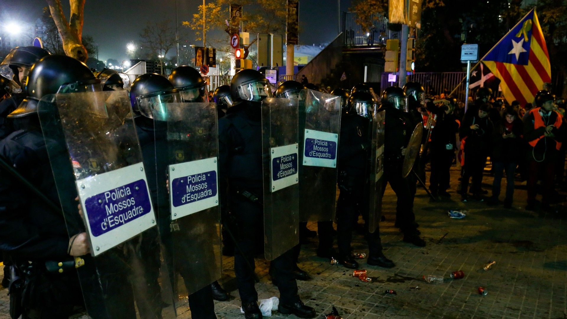 Barcelona Real Madrid police