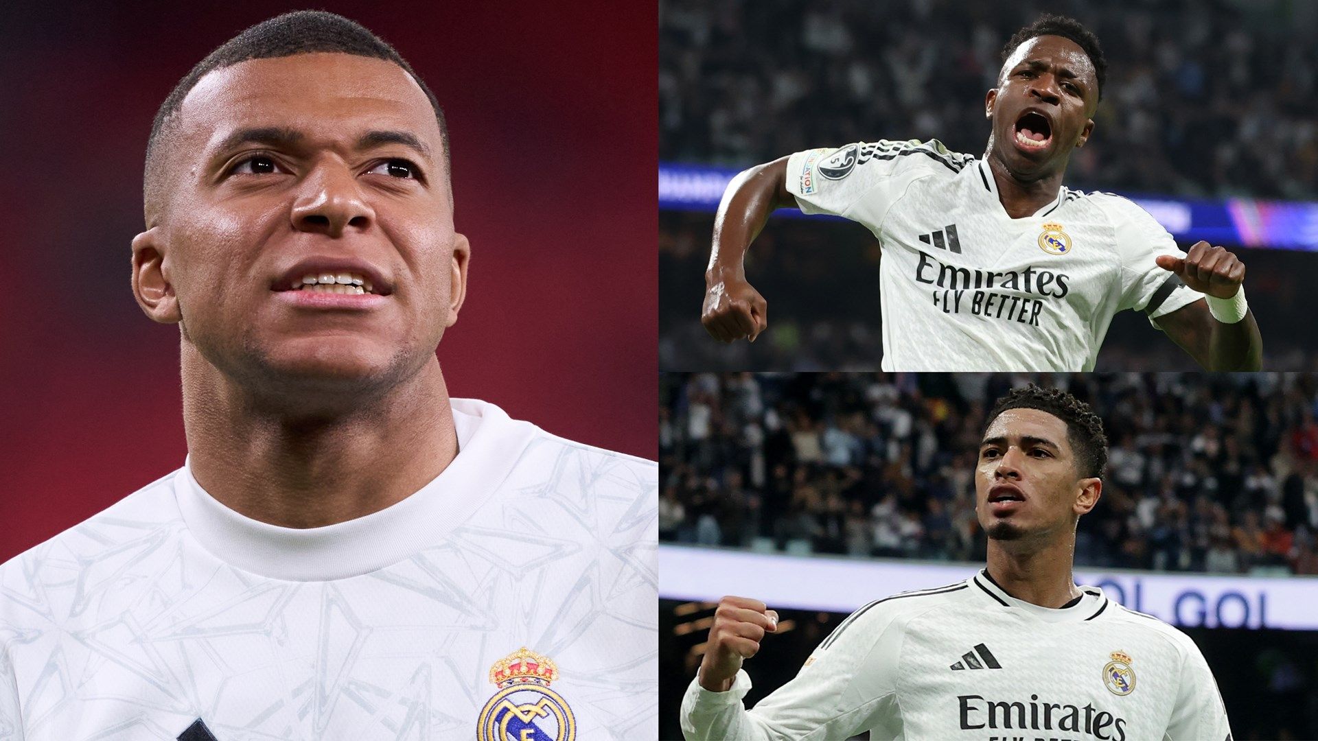 Kylian Mbappe Vinicius Jr Jude Bellingham