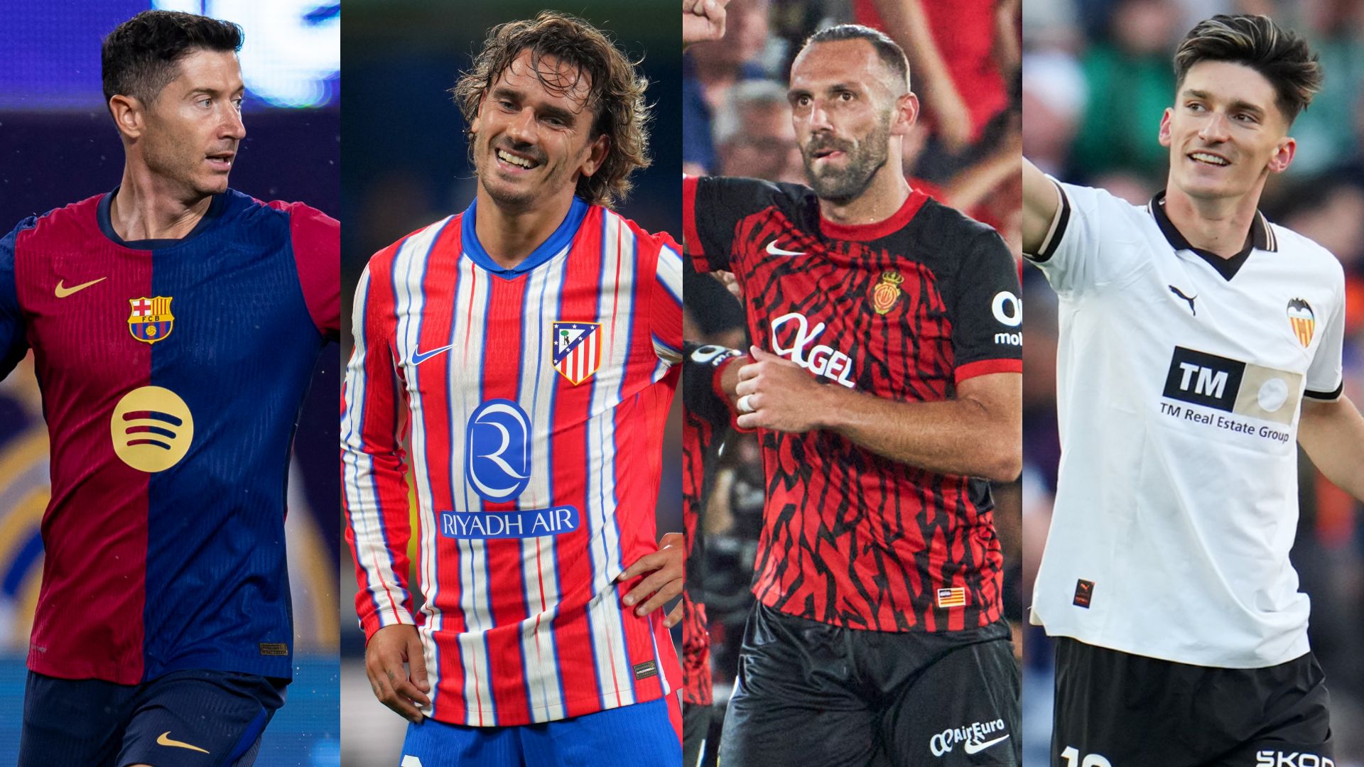 Lewandowski Griezmann Muriqi Pepelu Lanzadores Penaltis LaLiga 2024-25