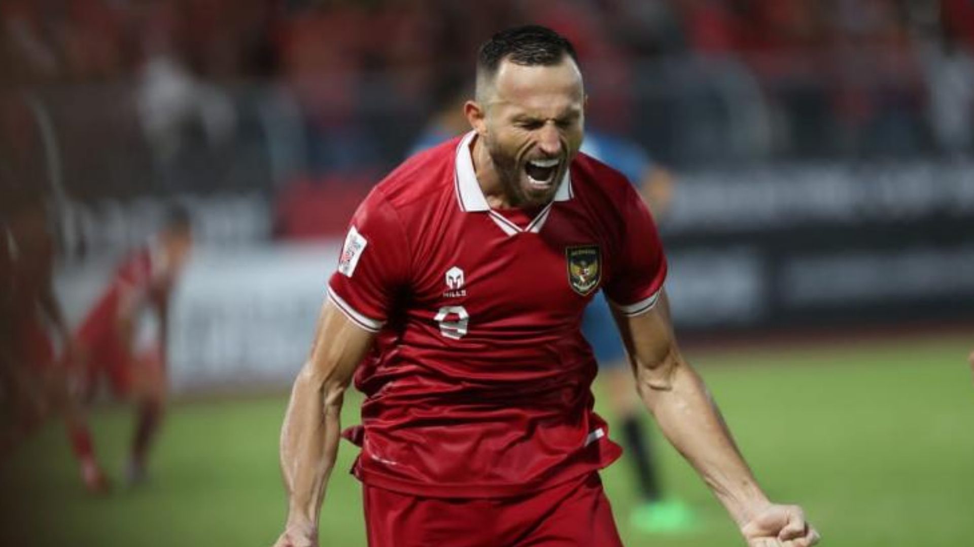 Selebrasi Ilija Spasojevic - Indonesia - AFF Cup 2022