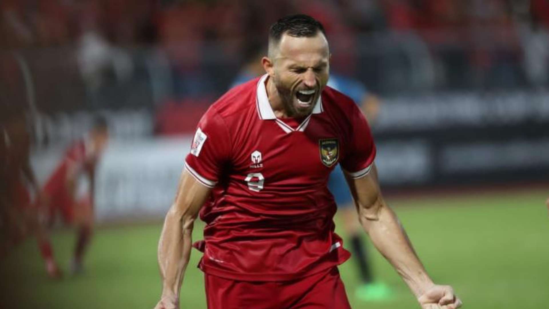 Selebrasi Ilija Spasojevic - Indonesia - AFF Cup 2022