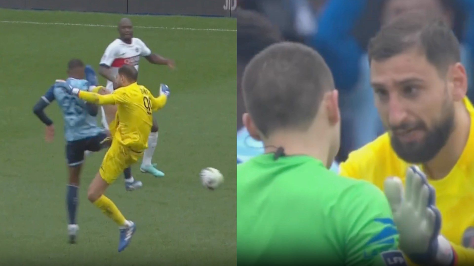 GFX Gianluigi Donnarumma Le Havre PSG 2023