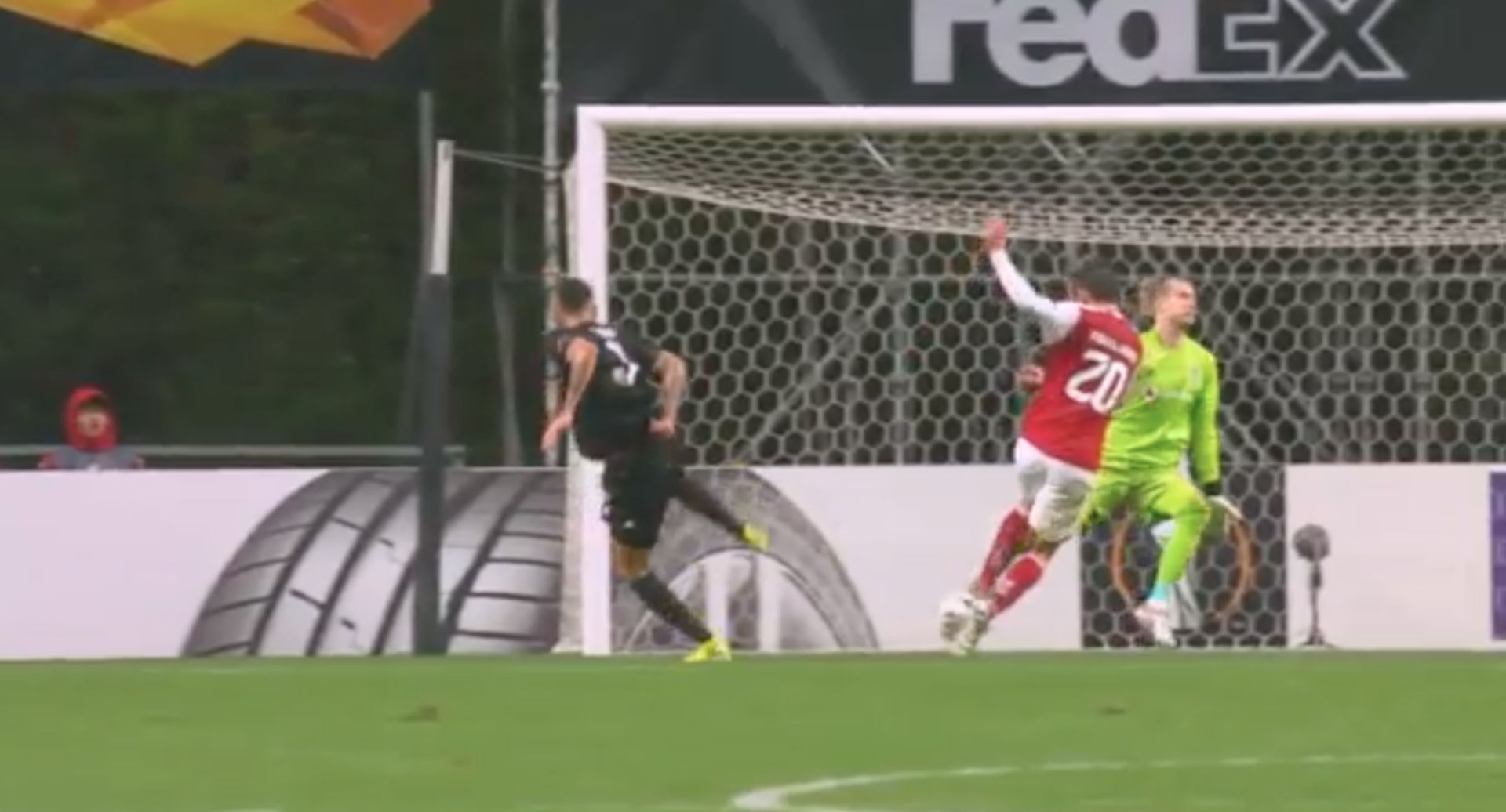 071119 Braga Besiktas Gol Paulinho Enzo Roco