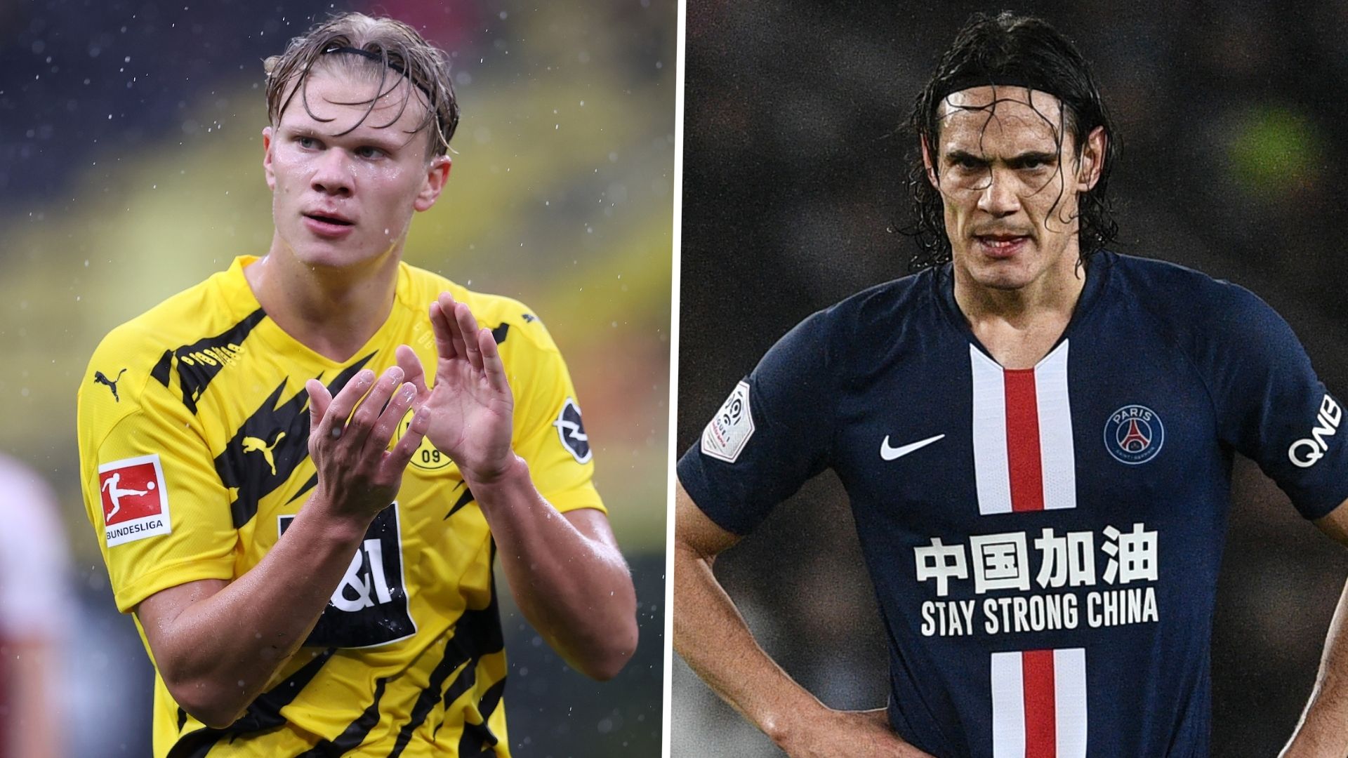 Erling Haaland Edinson Cavani