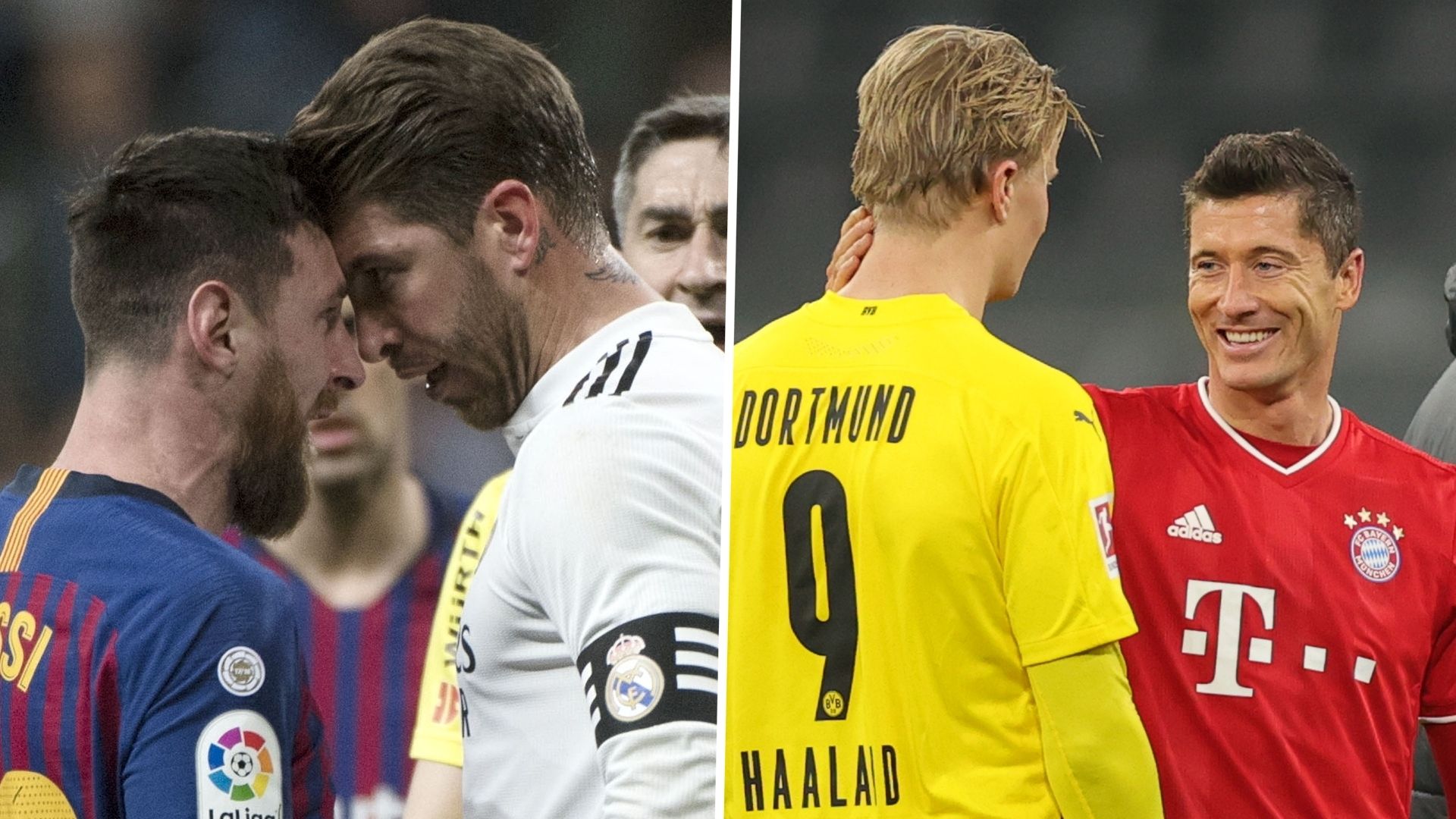 Lionel Messi Sergio Ramos Erling Haaland Robert Lewandowski