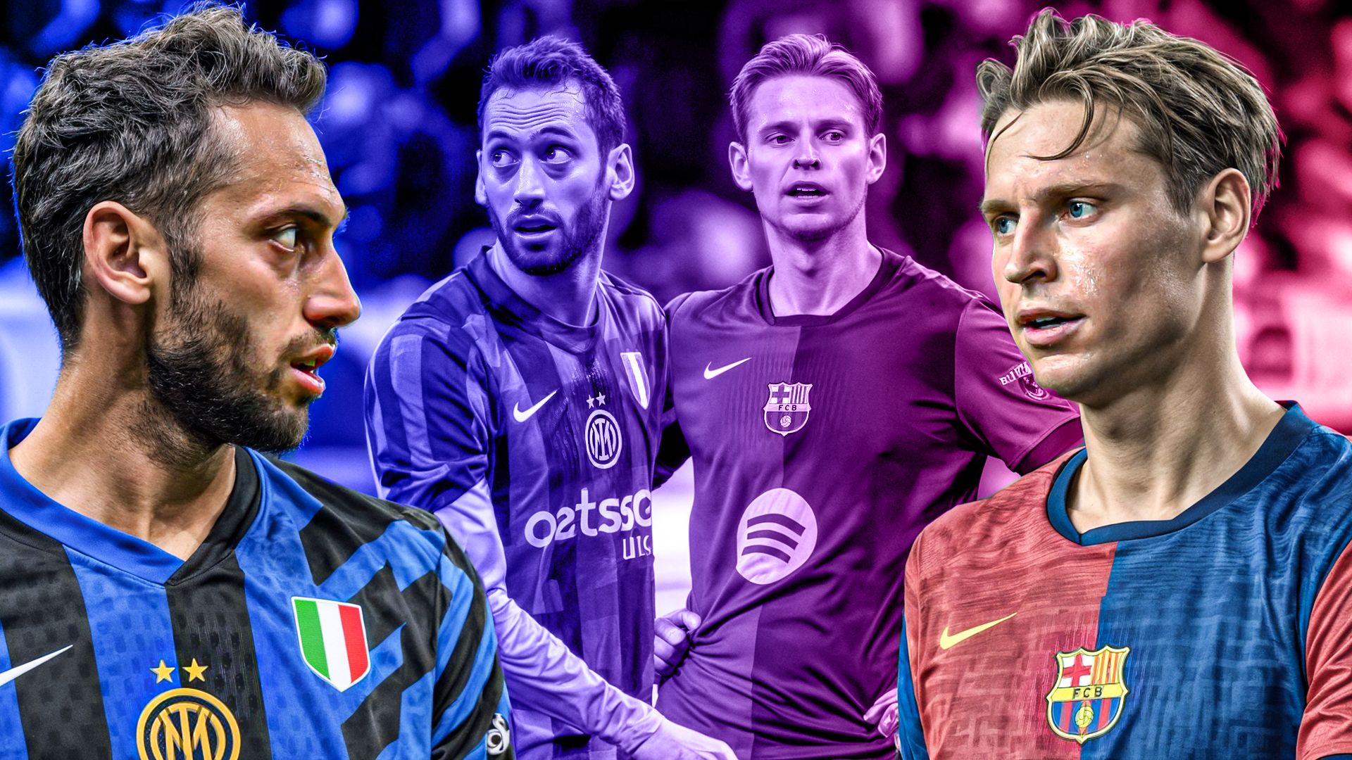 Calhanoglu De Jong Inter Barcelona GFX desktop