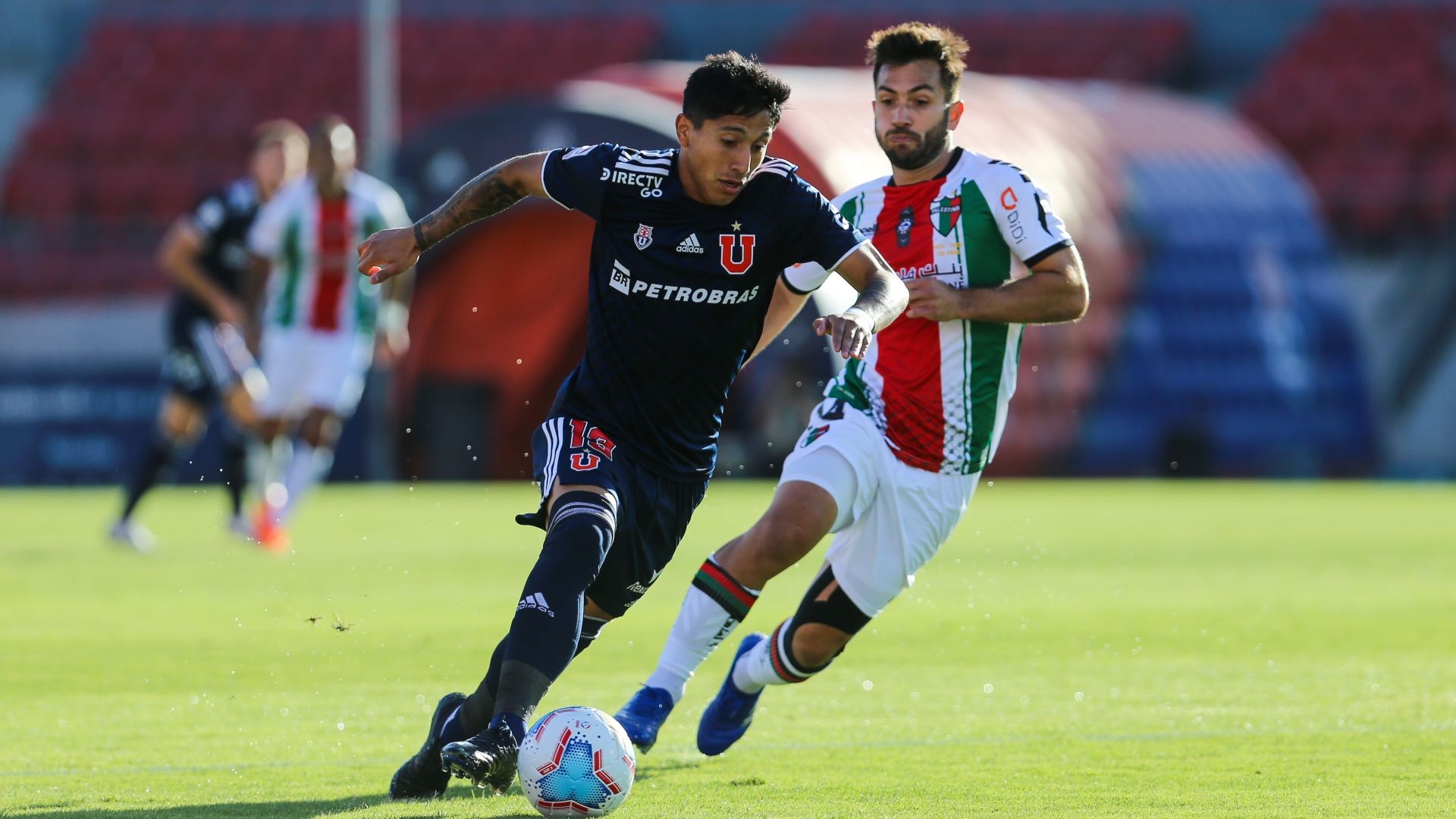140121 Universidad de Chile Palestino Camilo Moya y Carlos Villanueva