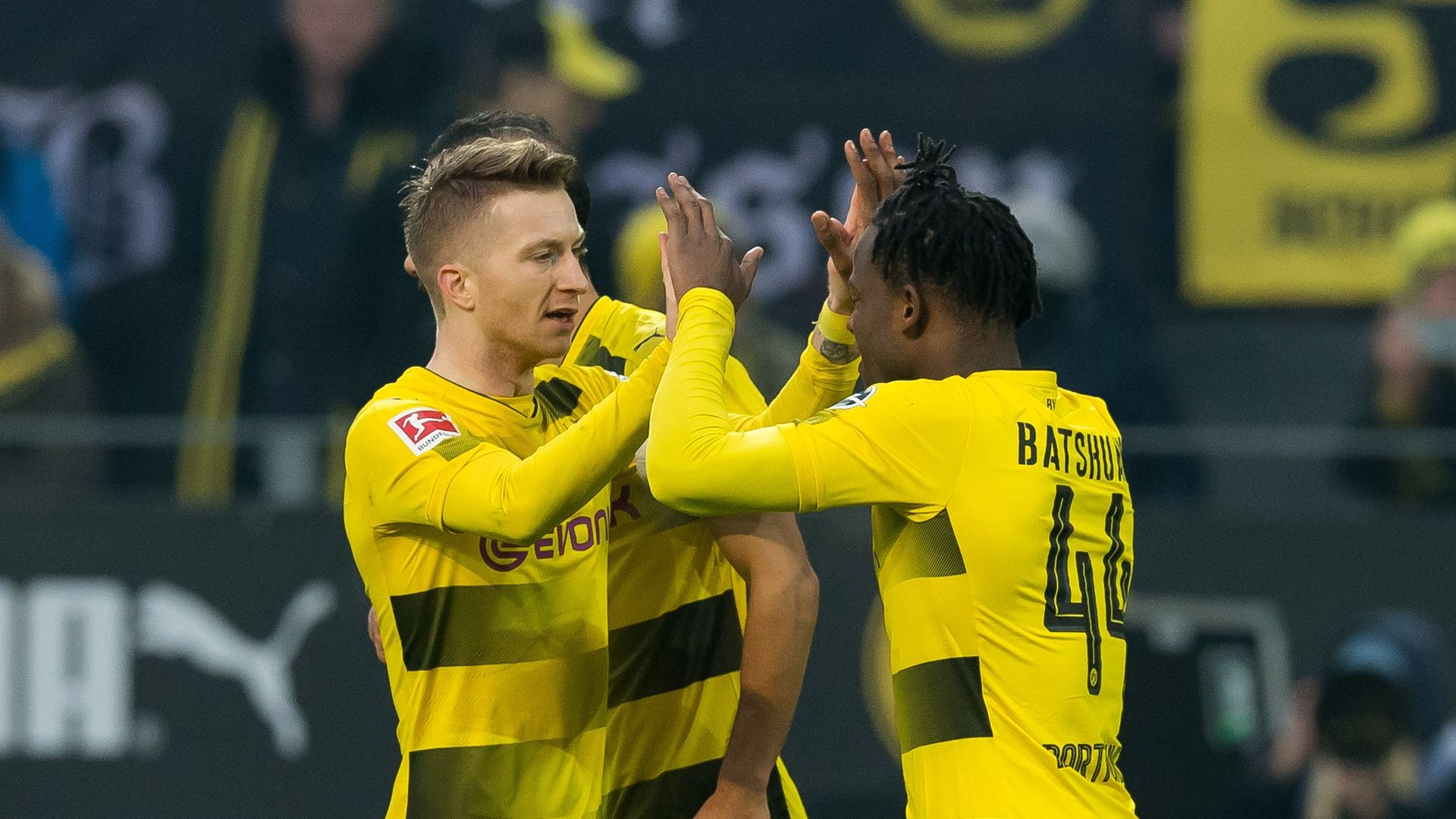 Reus Batshuayi Dortmund Hamburg Bundesliga 02102018