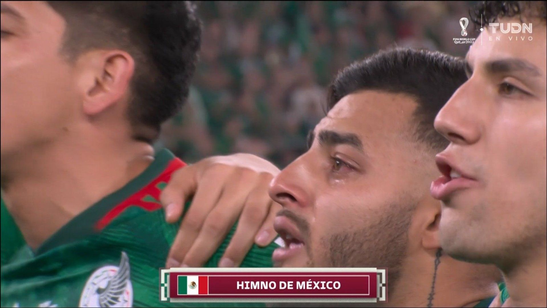 Alexis Vega Llanto Himno México Qatar 2022