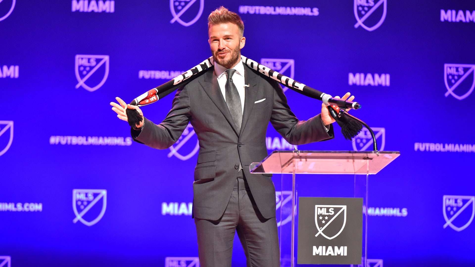 David Beckham Miami MLS 29012018