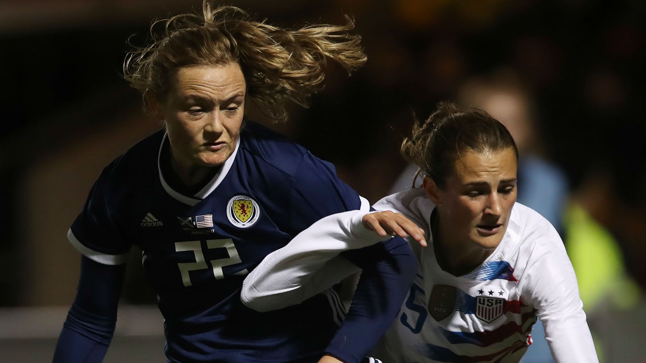 Erin Cuthbert Scotland Emily Fox USWNT