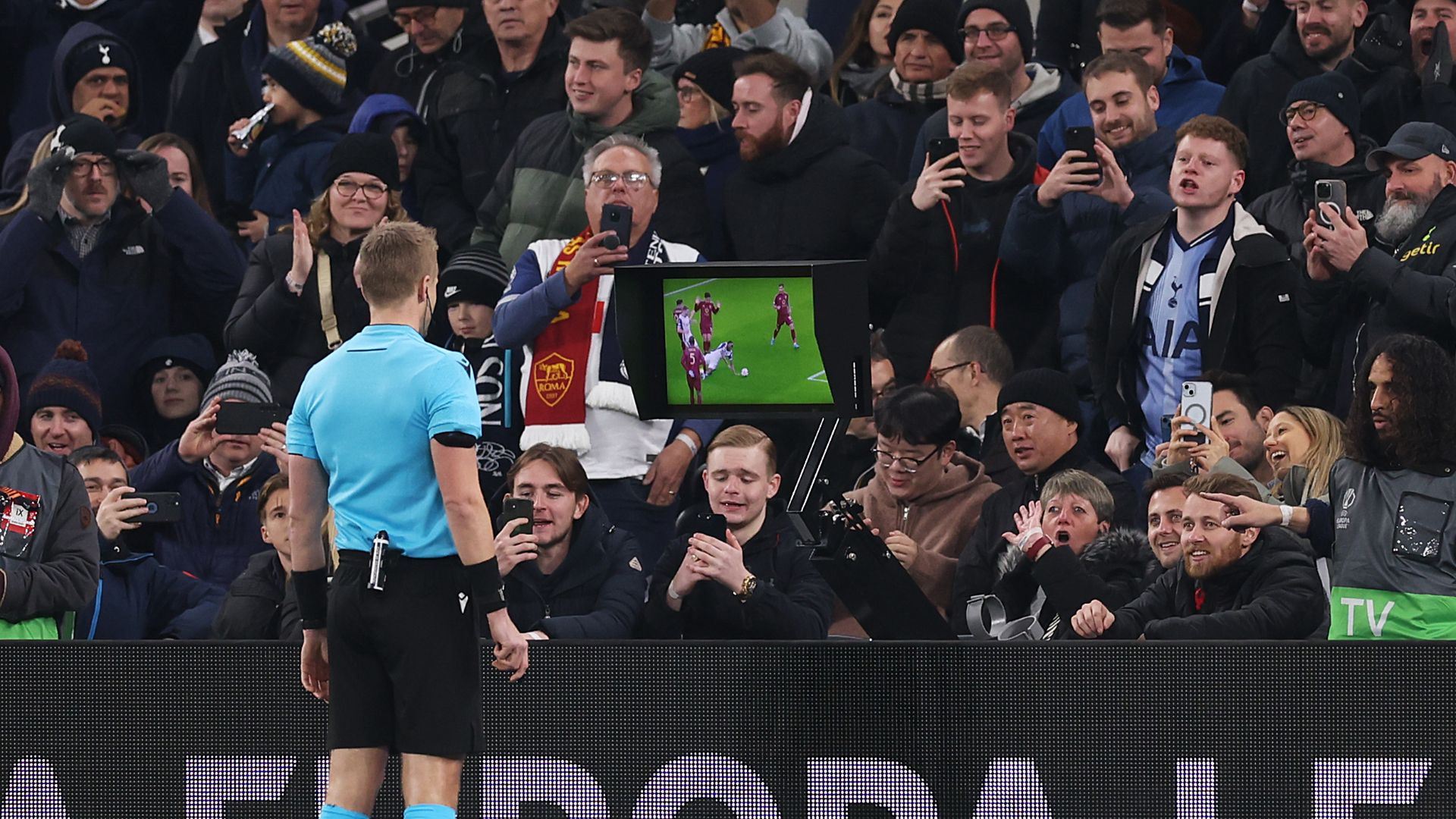 Rigore Tottenham Roma