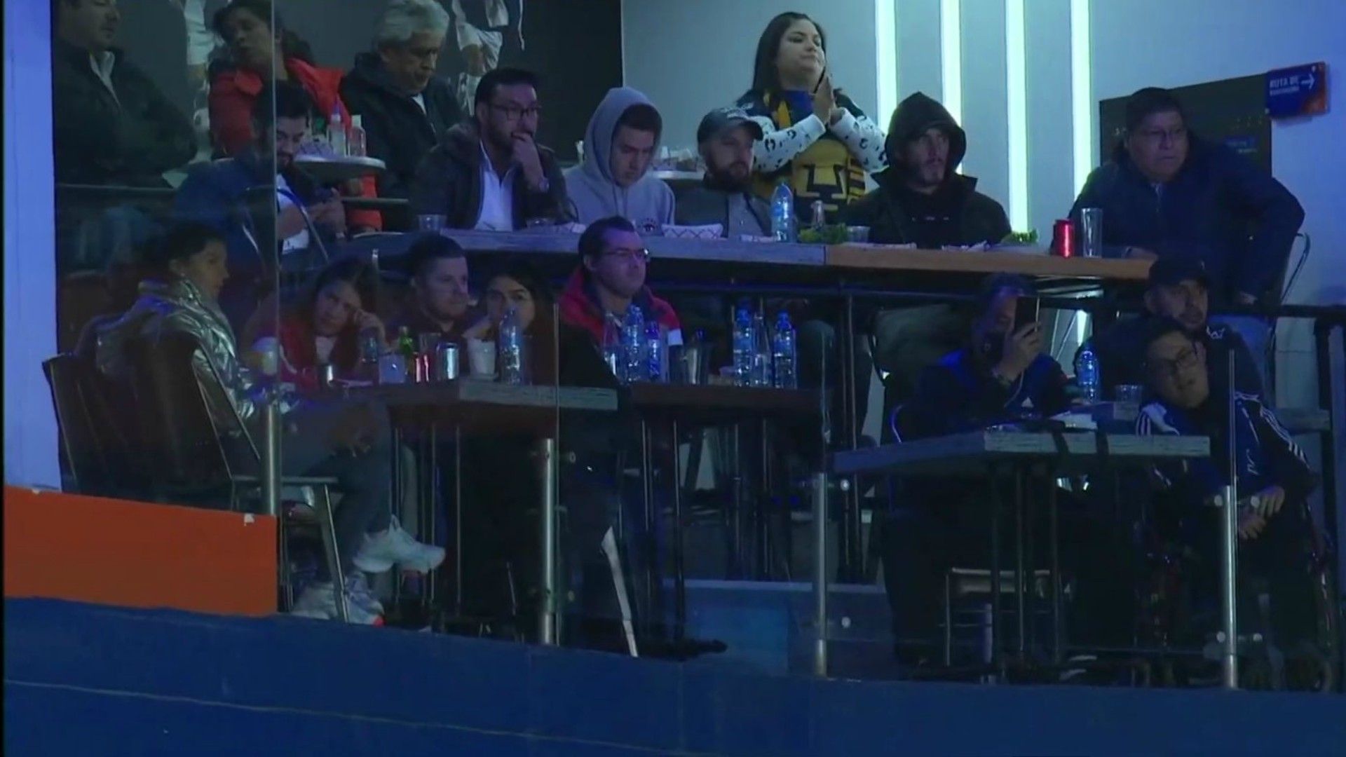 Pachuca vs Pumas restaurante
