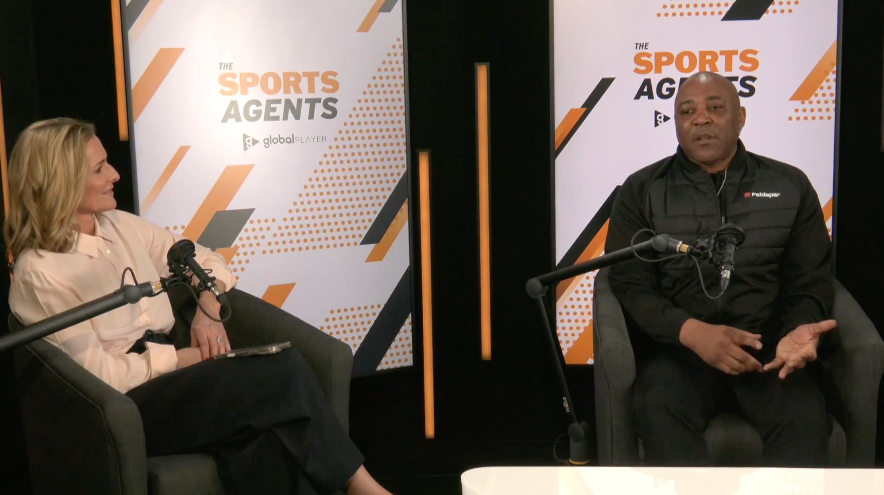 Gabby Logan Darren Campbell