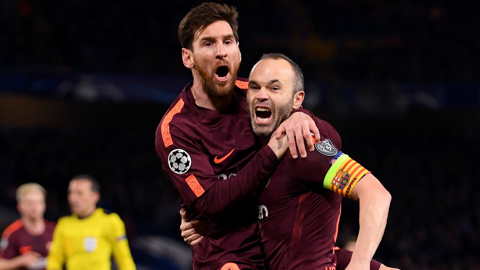 Lionel Messi Andres Iniesta