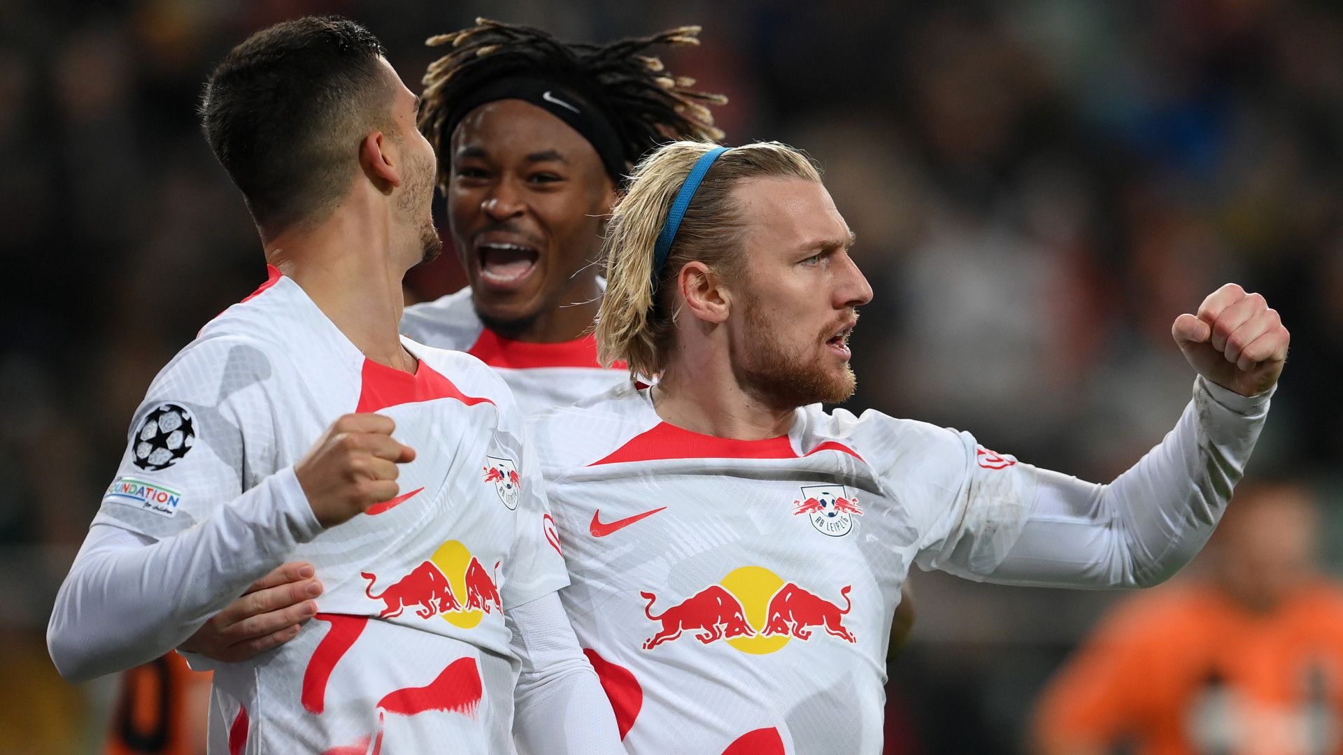 EMIL FORSBERG RB LEIPZIG CHAMPIONS LEAGUE 021102022