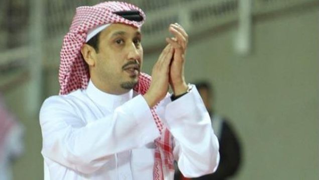 رئيس النادي الأهلي الأمير فهد بن خالد