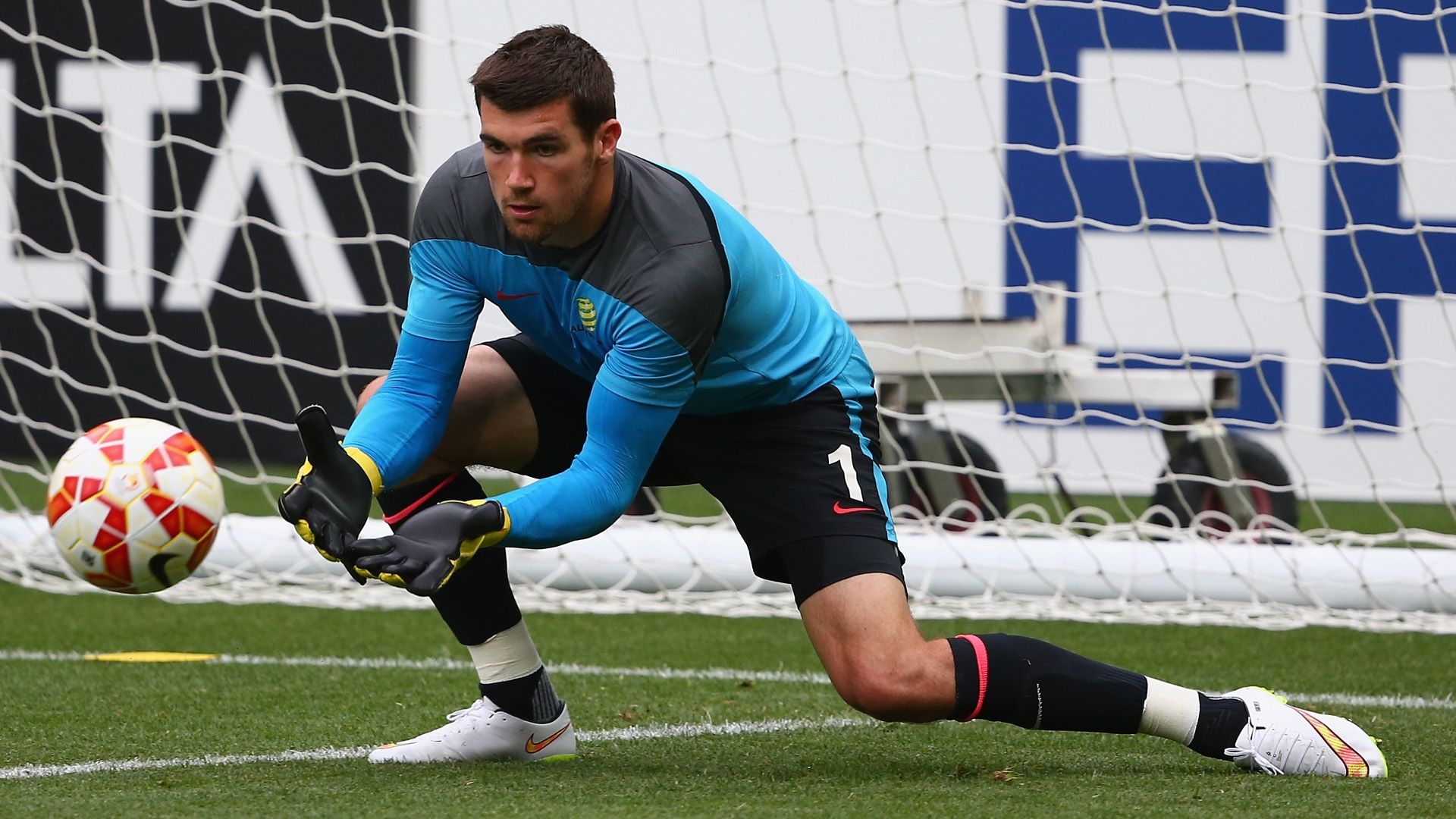 Australian goalkeeper Mathew Ryan