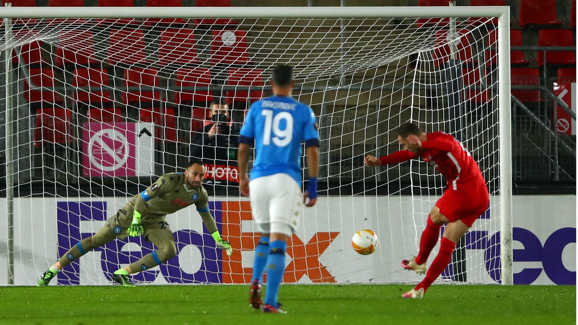 David Ospina AZ Napoli Europa League 2020