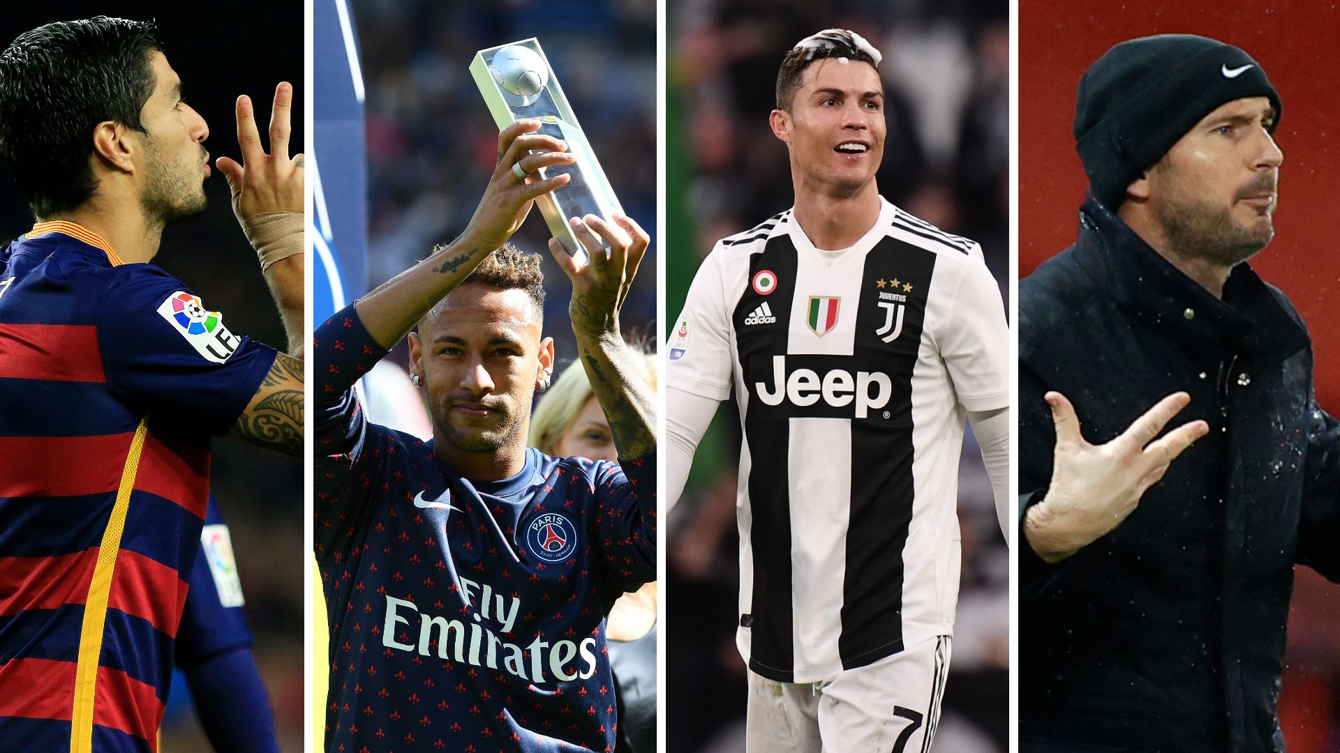 Neymar Suarez Ronaldo Lampard