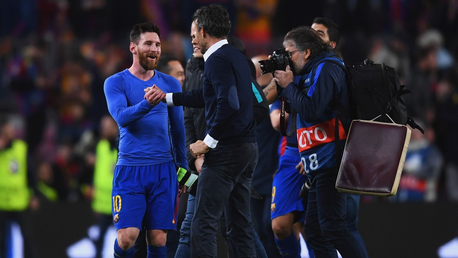 lionel messi luis enrique fc barcelona 030817