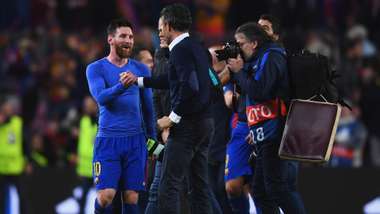 lionel messi luis enrique fc barcelona 030817