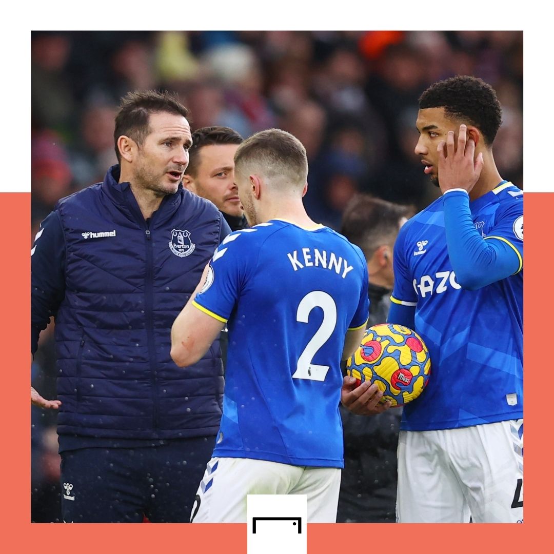 Frank Lampard Everton Southampton Premier League 2021-22 GFX