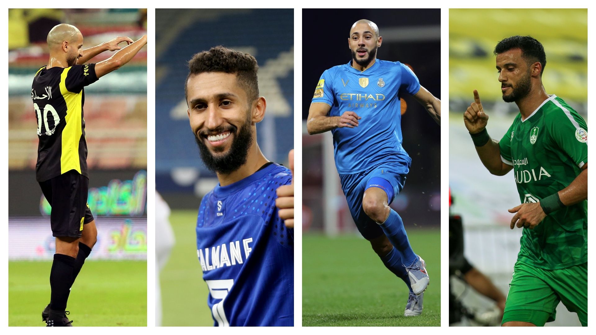 Salman Al-Faraj - Karim El Ahmadi - Nordin Amrabat - Omar Al Somah