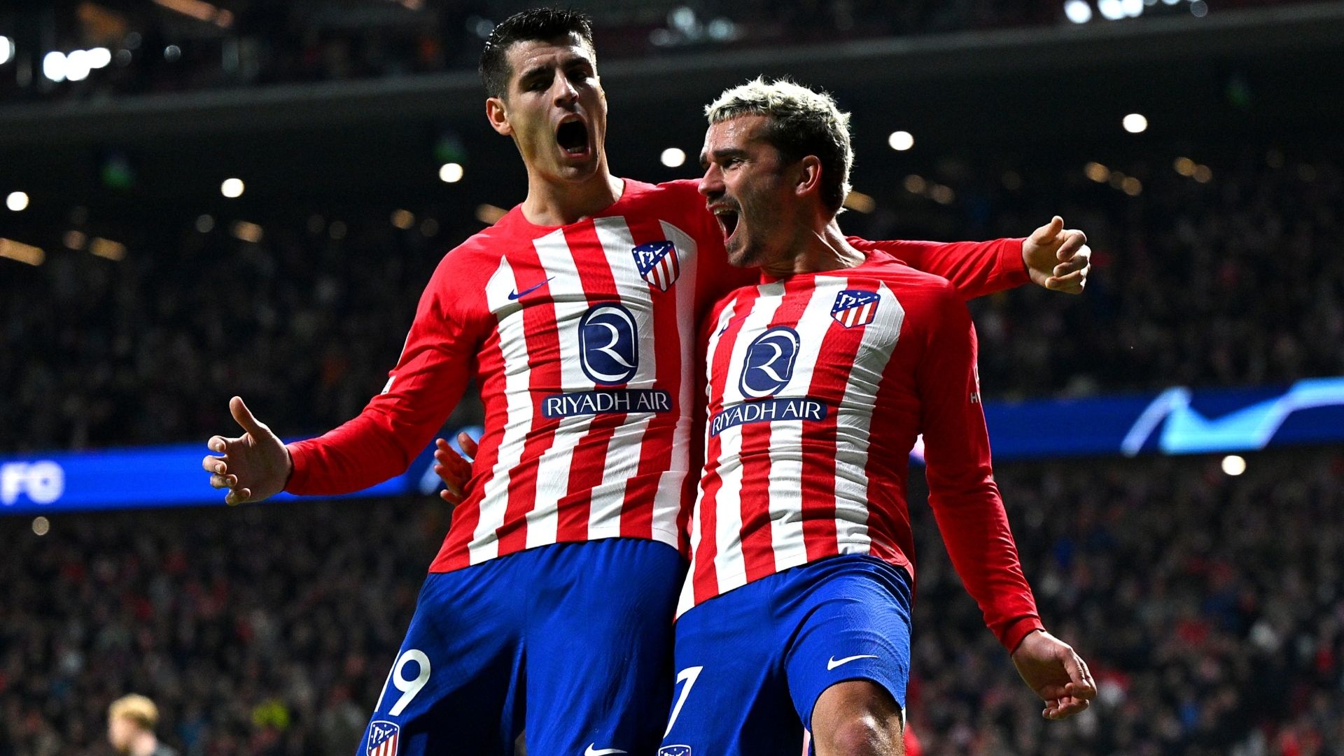 MORATA GRIEZMANN CHAMPIONS LEAGUE 2023-24
