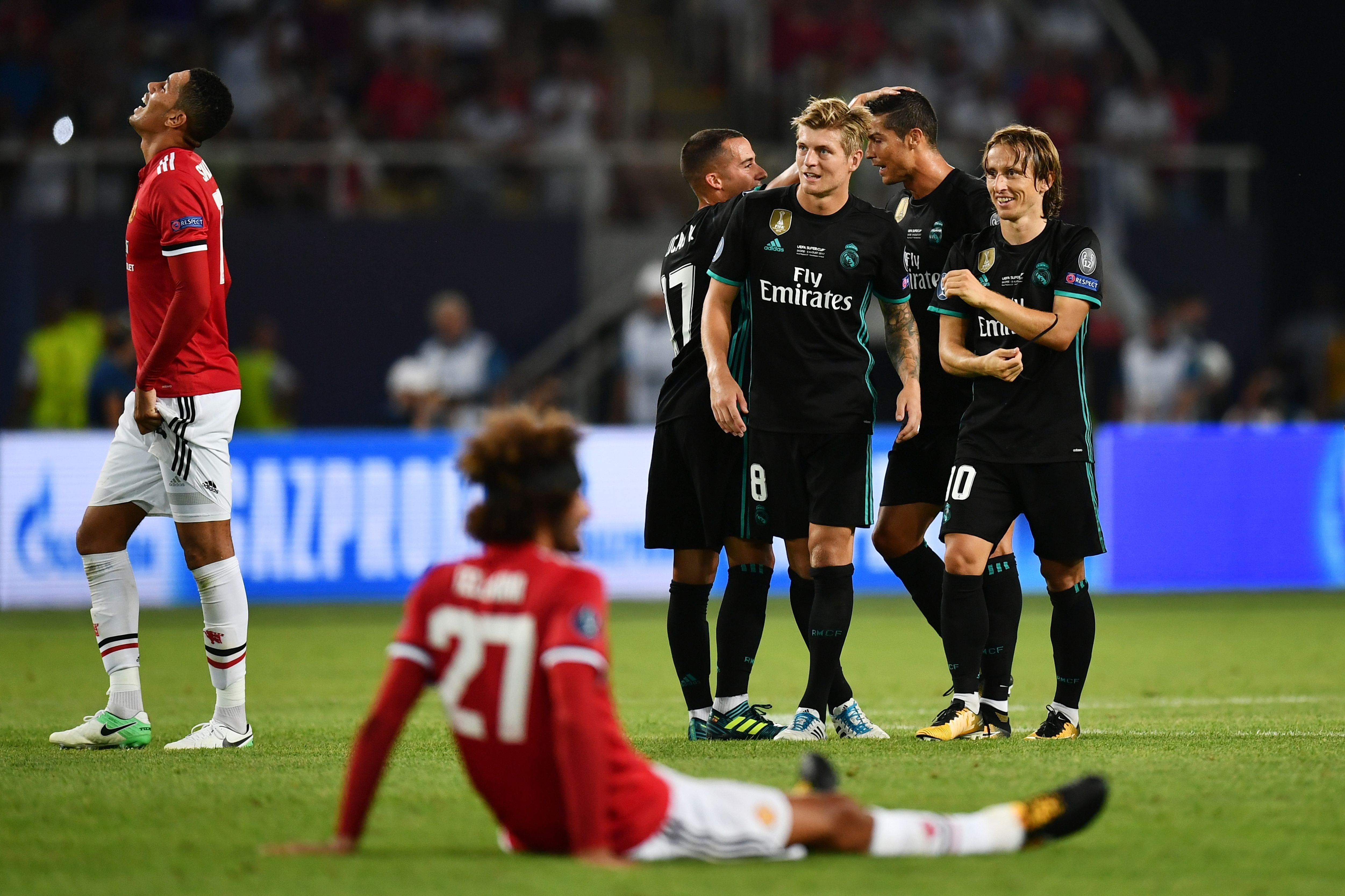 Real madrid v manchester united