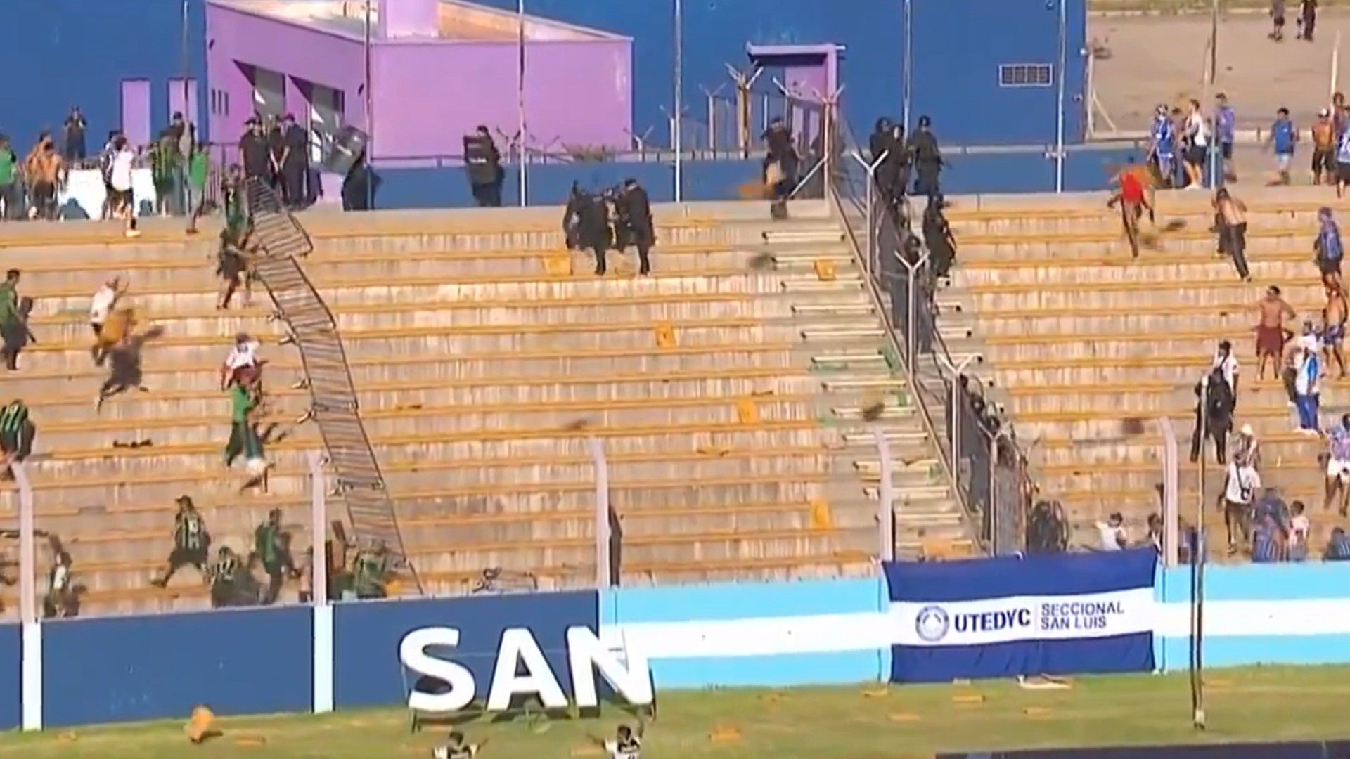 Captura Incidentes Godoy Cruz San Martin Copa Argentina 25032024