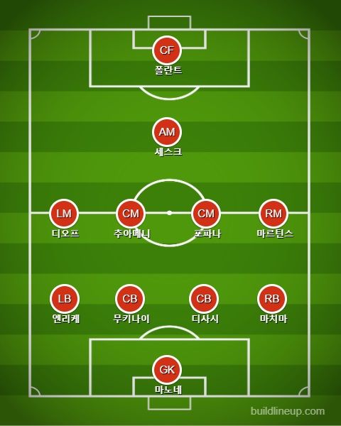 모나코 후반 교체 vs PSG