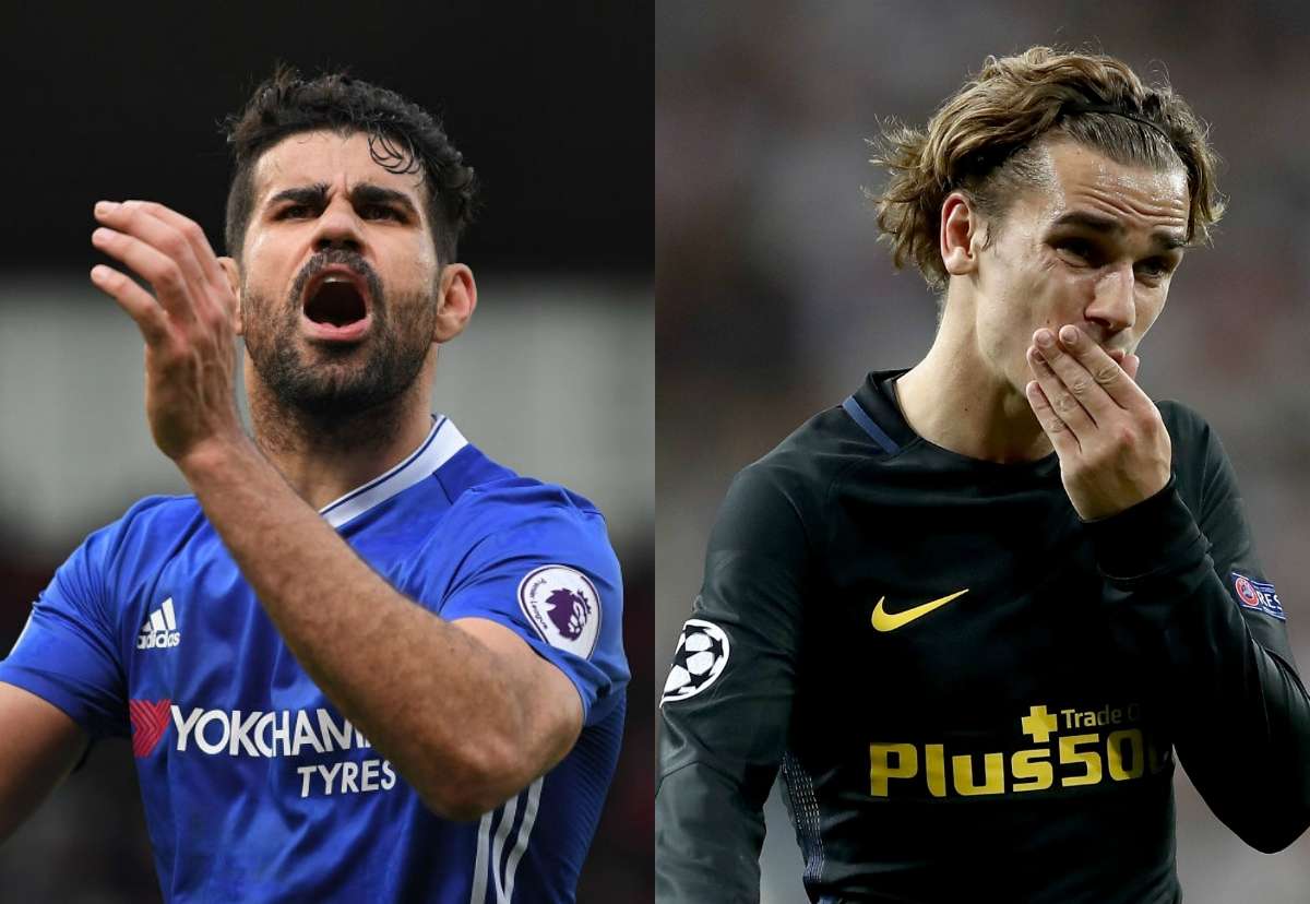 Diego Costa Antoine Griezmann Composite