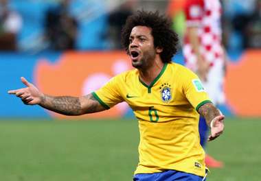 Marcelo Brazil Croatia 2014 World Cup Group A 06122014